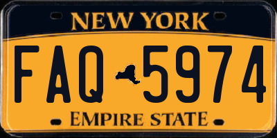 NY license plate FAQ5974