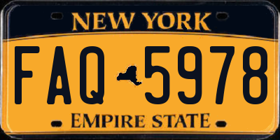 NY license plate FAQ5978
