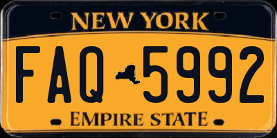 NY license plate FAQ5992
