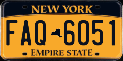 NY license plate FAQ6051