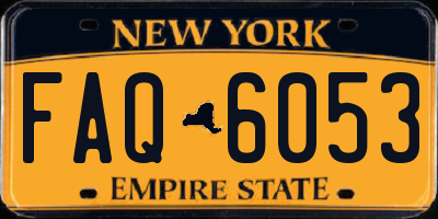 NY license plate FAQ6053