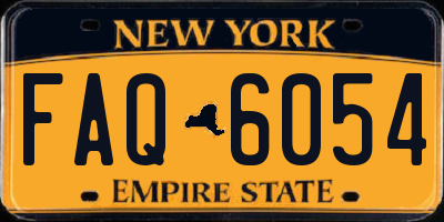NY license plate FAQ6054
