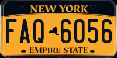 NY license plate FAQ6056