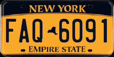 NY license plate FAQ6091