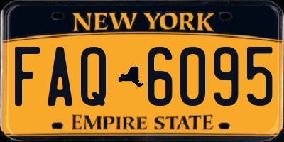 NY license plate FAQ6095
