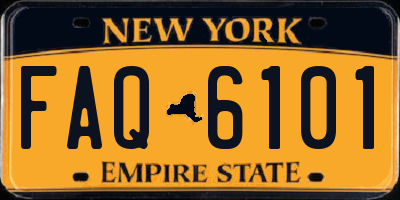 NY license plate FAQ6101
