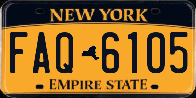 NY license plate FAQ6105