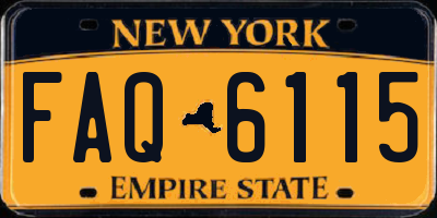 NY license plate FAQ6115