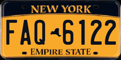 NY license plate FAQ6122