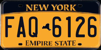 NY license plate FAQ6126