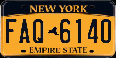NY license plate FAQ6140