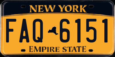 NY license plate FAQ6151