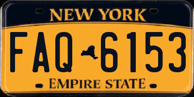 NY license plate FAQ6153