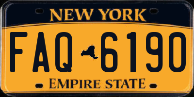 NY license plate FAQ6190