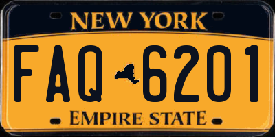 NY license plate FAQ6201