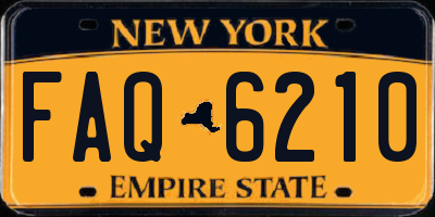 NY license plate FAQ6210