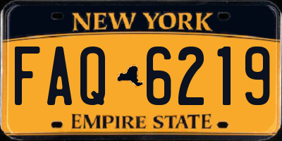 NY license plate FAQ6219