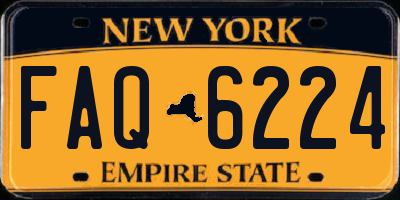 NY license plate FAQ6224