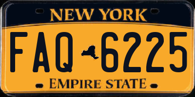 NY license plate FAQ6225
