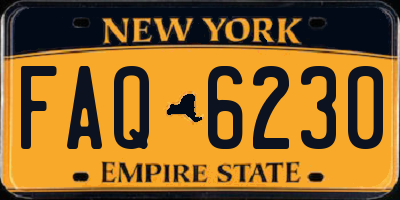 NY license plate FAQ6230