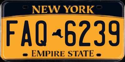 NY license plate FAQ6239