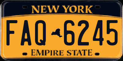 NY license plate FAQ6245