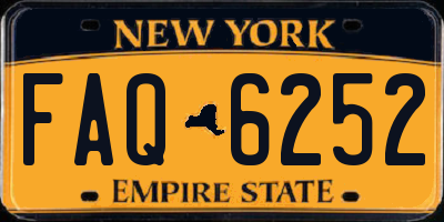 NY license plate FAQ6252
