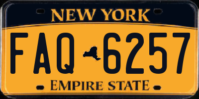 NY license plate FAQ6257