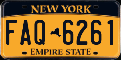 NY license plate FAQ6261