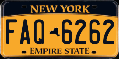 NY license plate FAQ6262