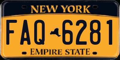 NY license plate FAQ6281