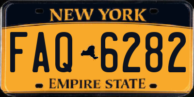NY license plate FAQ6282