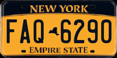 NY license plate FAQ6290