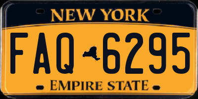 NY license plate FAQ6295
