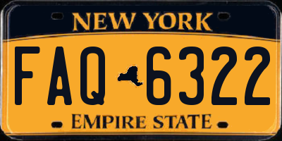 NY license plate FAQ6322