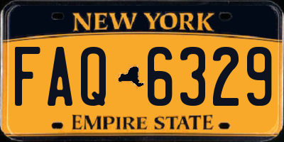 NY license plate FAQ6329