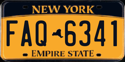 NY license plate FAQ6341