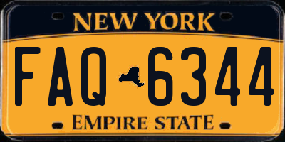 NY license plate FAQ6344
