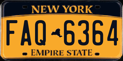 NY license plate FAQ6364