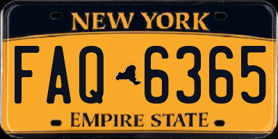 NY license plate FAQ6365