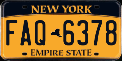 NY license plate FAQ6378
