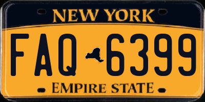 NY license plate FAQ6399