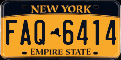 NY license plate FAQ6414