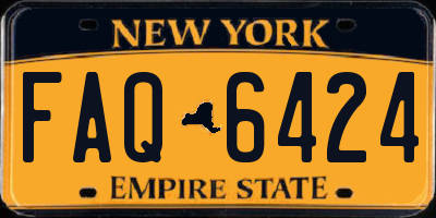 NY license plate FAQ6424