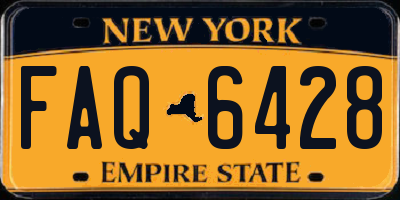 NY license plate FAQ6428