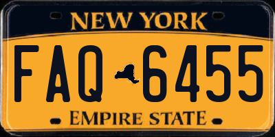 NY license plate FAQ6455