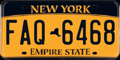 NY license plate FAQ6468
