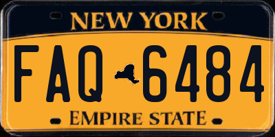 NY license plate FAQ6484