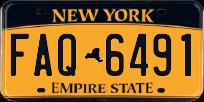 NY license plate FAQ6491