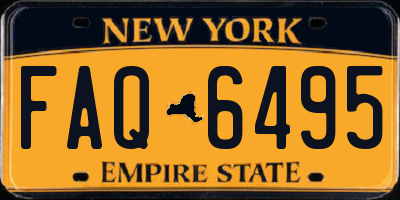 NY license plate FAQ6495